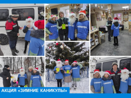 Акция "Зимние каникулы"