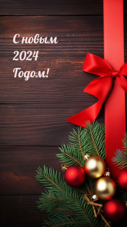 Поздравляем с Новым 2024 годом! 
