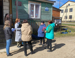 Социальный рейс в д. Обашево