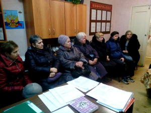 встреча с населением Фрунзенского района.