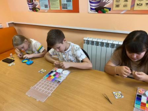 Смайлик из бисера