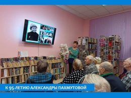 МУЗЫКАЛЬНАЯ ВИКТОРИНА «ПЕСНИ АЛЕКСАНДРЫ ПАХМУТОВОЙ»