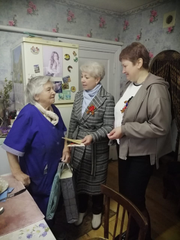 Поздравление ветеранов     