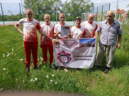 Приняли участие в соревнованиях по городошному виду спорта