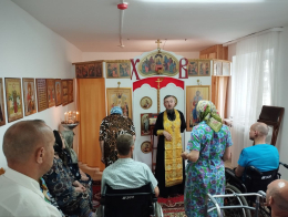 Праздничный молебен в честь Луки Крымского