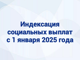 С 1 января 2025 года в регионе будет произведена дополнительная индексация ряда социальных выплат