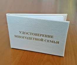 Спешите оформить удостоверение единого образца для многодетных семей!