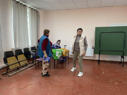 Социальный рейс в д.Лобково Краснопламенское сельское поселение