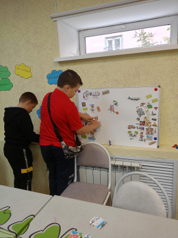 Занятие психолога в 3 смене летнего лагеря "Мы вместе"