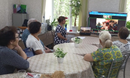 Онлайн - встреча пожилых людей