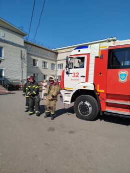 Тренировка по эвакуации при возникновении пожара.