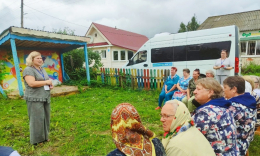 Встреча с населением в д. Ивановская
