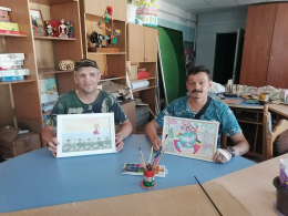 Рисунок для солдата СВО