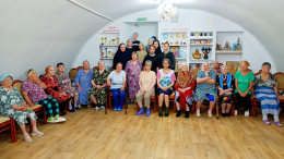 Атмосферав тепла и духовной близости