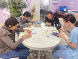 Занятия в квартире сопровождаемого проживания