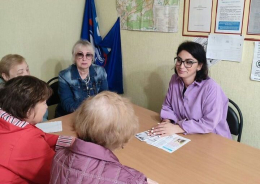 Встреча с жителями Октябрьского района