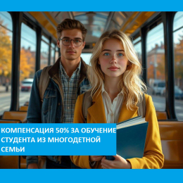 Студенты из многодетных семей могут получить компенсацию за обучение