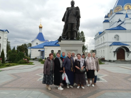 Сегодня состоялась экскурсия с семьями участников СВО в деревню Санино