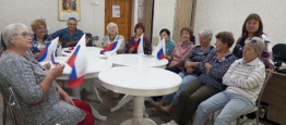 Телемост общения для получателей социальных услуг Гороховецкого и Вязниковского социальных центров.