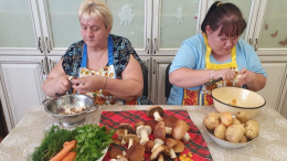 Лесной аромат: грибной суп