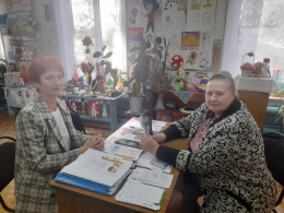 "Мобильное консультирование" в селе Долгополье