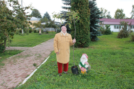 Вишнёвый сад в честь ветерана!
