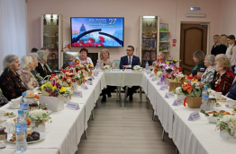 ВСТРЕЧА С БЛОКАДНИКАМИ ЛЕНИНГРАДА