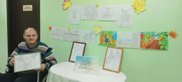 ТВОРЧЕСКАЯ ВЫСТАВКА "РИСУНКИ СЕРДЦА"