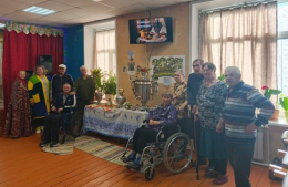 ПОСИДИМ У САМОВАРА, ПЕСНИ РУССКИЕ СПОЁМ