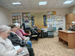 15 октября 2025 года прошло первое занятие факультета «Духовные основы здоровья» в «Университете третьего возраста».