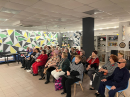 Встреча «Университета третьего возраста» с сотрудником банка