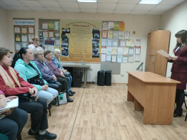 Суздальские пенсионеры получили ценные знания о здоровье от Роспотребнадзора