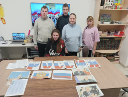 Арт-занятие "Мы великой страны частички!"