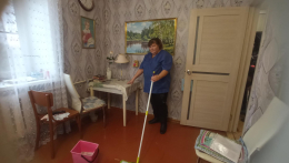 Помощь волонтёров