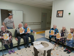 Психологический тренинг для проживающих "Поприветствуем друг друга"