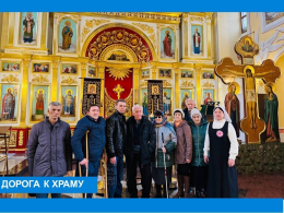  Дорога к храму Борисоглебский монастырь