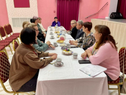 12 ноября в п. Достижение прошла встреча с семьями участников СВО