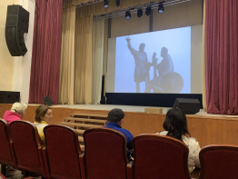 Просмотром фильма «Минин и Пожарский».