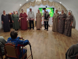 Концерт, посвящённый Дню матери, прошёл в актовом зале Суздальского дома-интерната