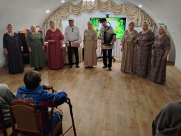 Концерт, посвящённый Дню матери, прошёл в актовом зале Суздальского дома-интерната