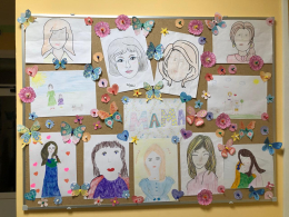 Выставка детских рисунков к Дню матери: «Для тебя, моя родная!»