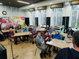 Волонтеры города Владимир ко дню инвалида.