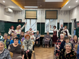 Ансамбль "Русская песня" у нас в гостях.