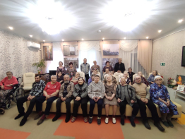 В отделении милосердия состоялся концерт с участием артистов Фоминского и Быкасовского домов культуры.