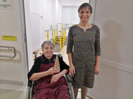 Наши проживающие посетили отделение "Милосердия"