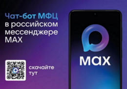 Чат-бот МФЦ Владимирской области в MAX