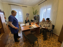 Социальный рейс в деревню Лизуново Каринского сельского поселения