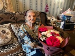 Поздравление долгожителя со 101-м Днем рождения