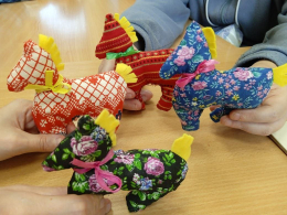 Мастер-класс "Новогодние лошадки"