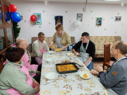 В социально-реабилитационном отделении прошёл кулинарный поединок «Тыквенная история». 